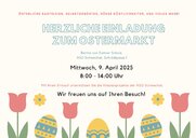 Herzliche Einladung zum Ostermarkt